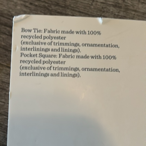 NWT Cat & Jack accessory set bow tie, suspenders and pocket square - Picture 6 of 7